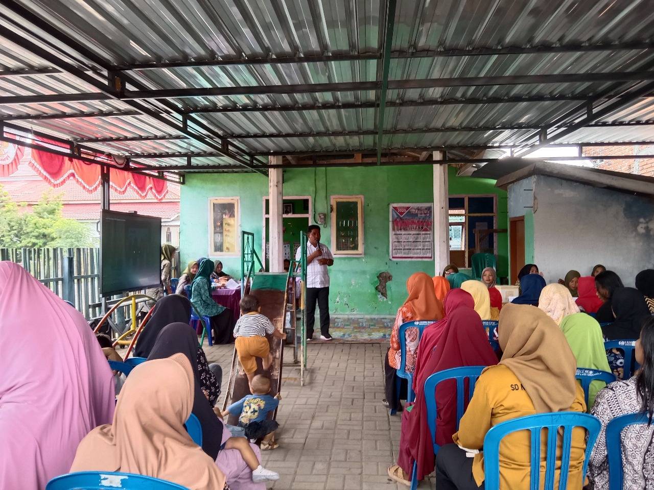 Kegiatan Monev Posyandu Tingkat Kecamatan.